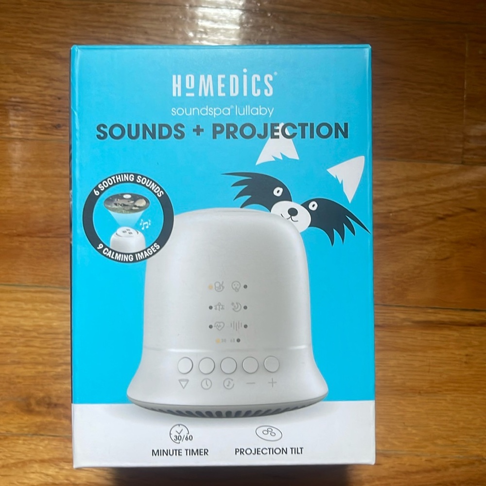 Homedics soundspa lullaby sounds + projection